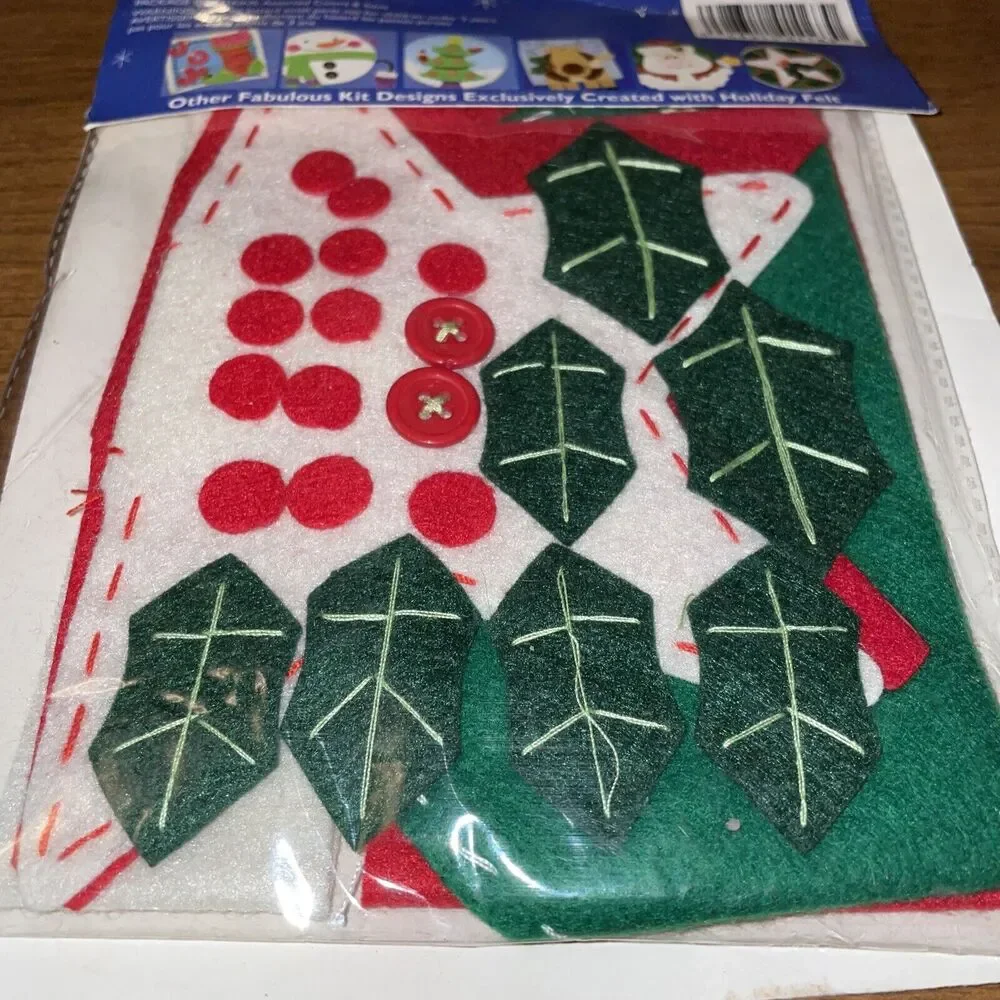 NEW 2000s CPE Holiday Felt Star Kit 7.5